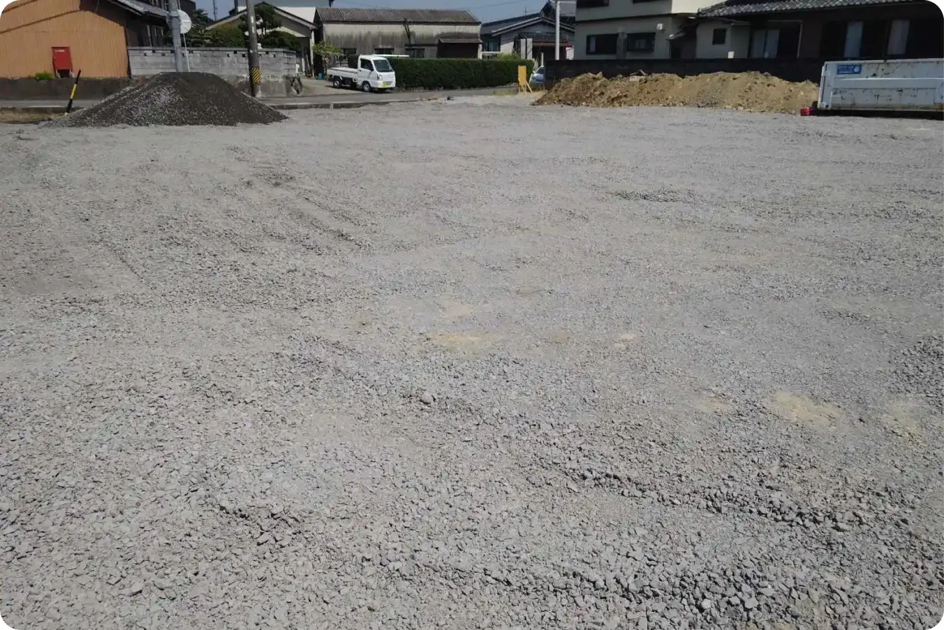 立体構造の工場設備のイラスト